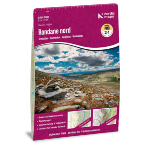 Rondane Nord Turkart Pro 1:50 000 – forside