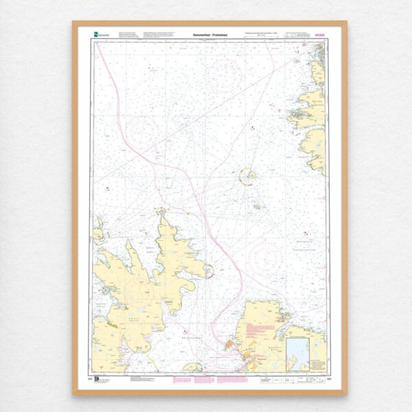 Kartverket – hovedkart 101: Hammerfest – Fruholmen - Image 3