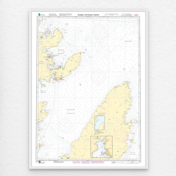 Kartverket – hovedkart 104: Nordkapp – Lille-Tamsøya – Sværholt - Image 3