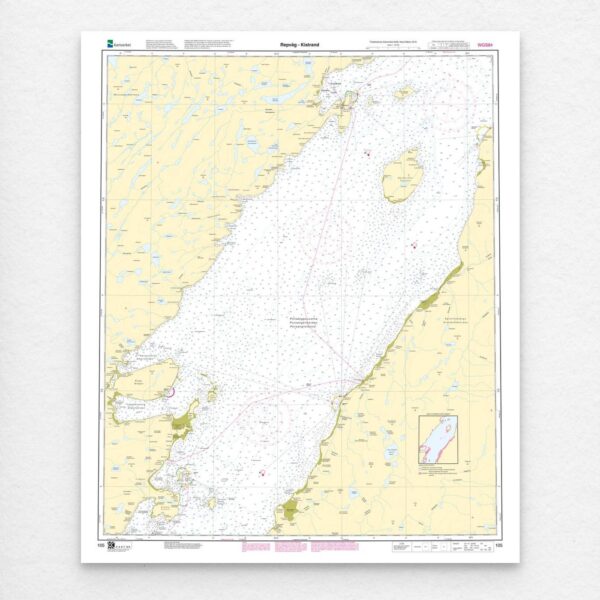 Kartverket – hovedkart 105: Repvåg – Kistrand