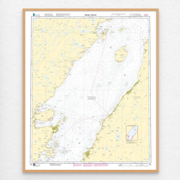 Kartverket – hovedkart 105: Repvåg – Kistrand - Image 3