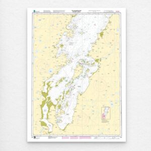 Kartverket – hovedkart 106: Porsangerfjorden. Kistrand – Lakselv