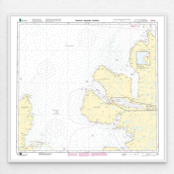 Kartverket – hovedkart 108: Sværholt – Hopseidet – Nordkinn - Image 3