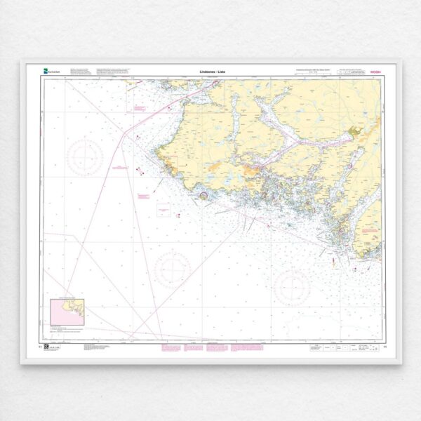 Kartverket - hovedkart 11: Lindesnes – Lista - Image 3