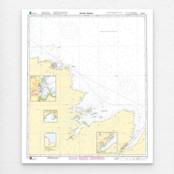 Kartverket – hovedkart 111: Berlevåg – Båtsfjord