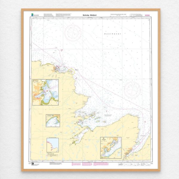 Kartverket – hovedkart 111: Berlevåg – Båtsfjord - Image 3