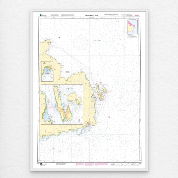Kartverket – hovedkart 113: Hamningberg – Vardø - Image 2