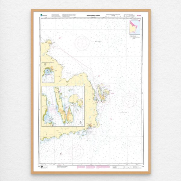 Kartverket – hovedkart 113: Hamningberg – Vardø - Image 3