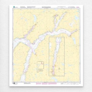 Kartverket – hovedkart 118: Indre Hardangerfjorden