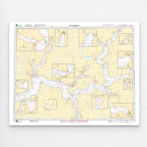 Kartverket – hovedkart 122: Indre Sognefjorden