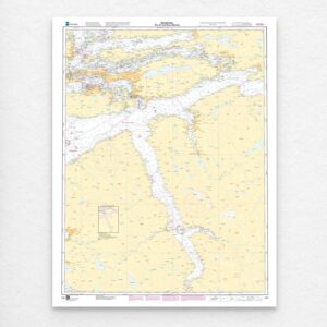 Kartverket – hovedkart 126: Storfjorden. Ytre del med Hjørundfjorden
