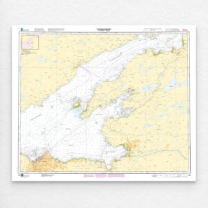 Kartverket – hovedkart 130: Trondheimsfjorden. Trondheim – Skogn