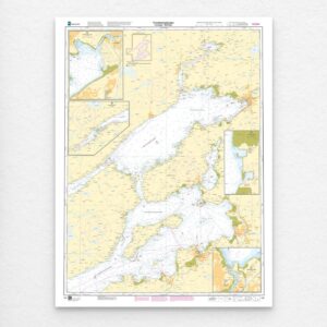 Kartverket – hovedkart 131: Trondheimsfjorden. Levanger – Steinkjer