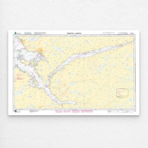 Kartverket – hovedkart 132: Høgsfjorden – Lysefjorden