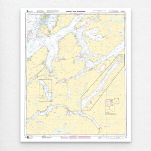 Kartverket – hovedkart 133: Innerfolda – Tosen – Bindalsfjorden