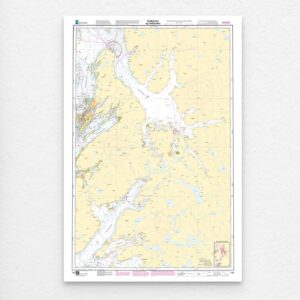Kartverket – hovedkart 134: Ursfjorden og Velfjorden