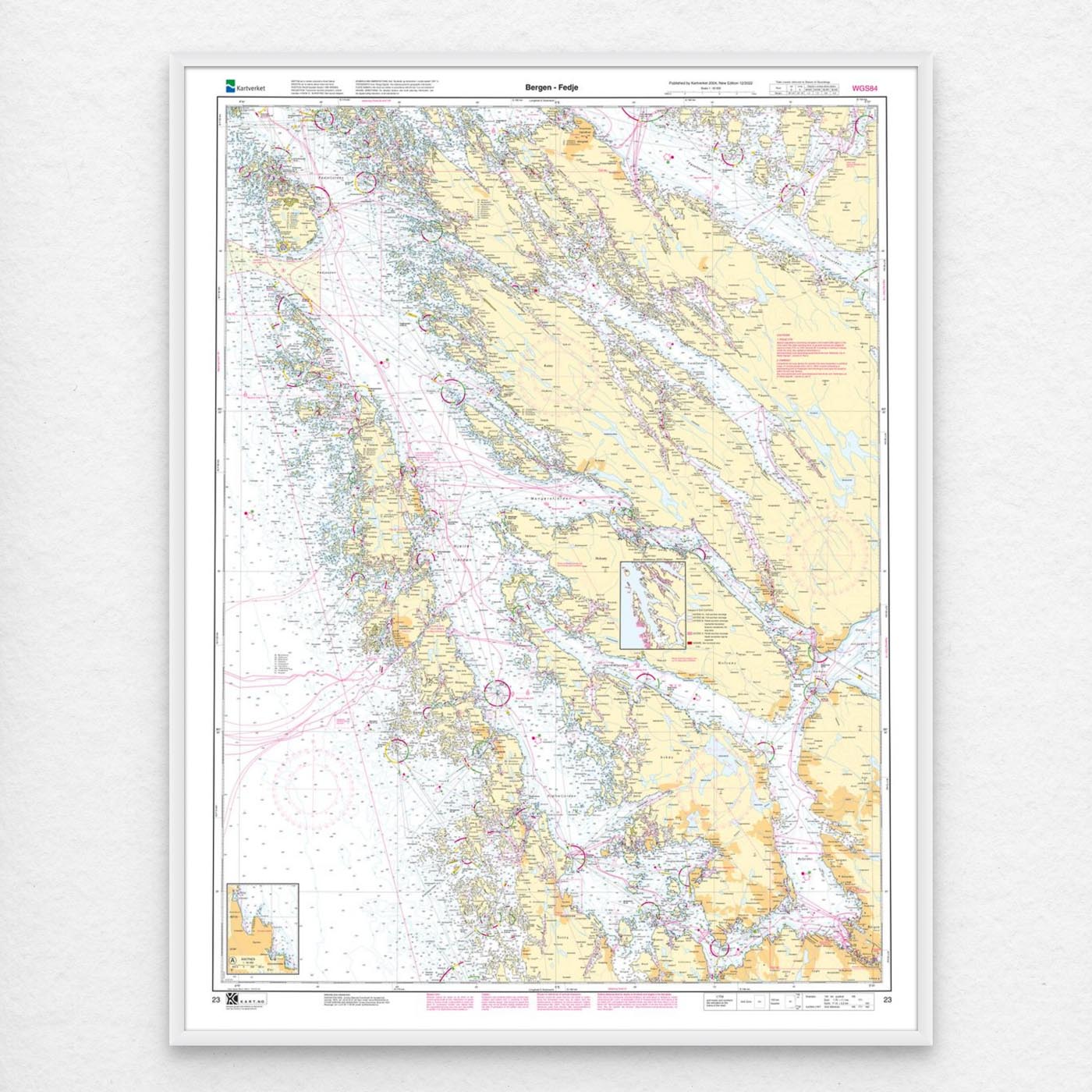 Kartverket - hovedkart 23: Bergen – Fedje - Image 2