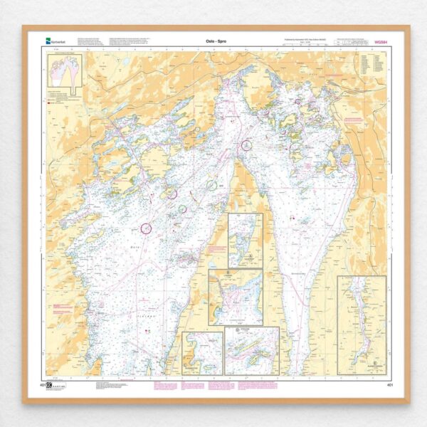 Kartverket – havnekart 401: Oslo – Spro - Image 2