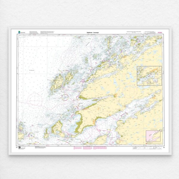 Kartverket - hovedkart 43: Agdenes – Lauvøya - Image 2