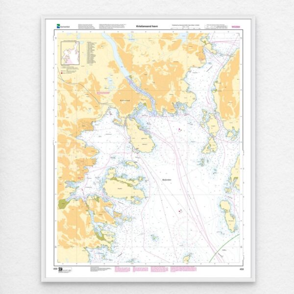 Kartverket – havnekart 459: Kristiansand havn - Image 3