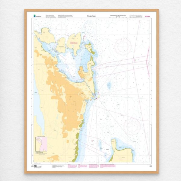 Kartverket – havnekart 486: Horten havn - Image 2