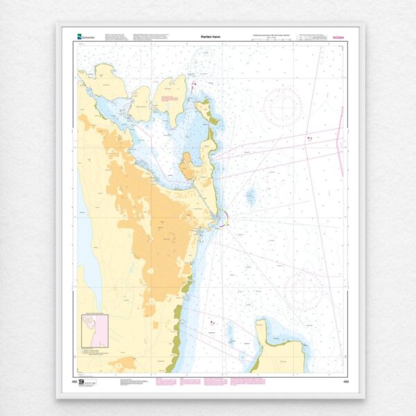 Kartverket – havnekart 486: Horten havn - Image 3