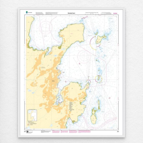 Kartverket – havnekart 487: Harstad havn - Image 2