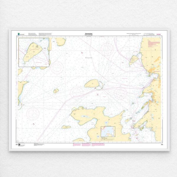 Kartverket – havnekart 489: Hammerfest med innseilinger - Image 2