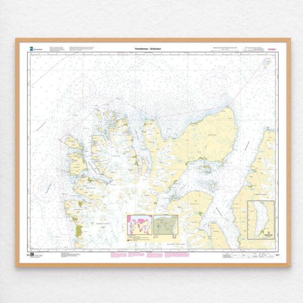 Kartverket – Svalbardkart 521 Femtebreen – Gråhuken - Image 3