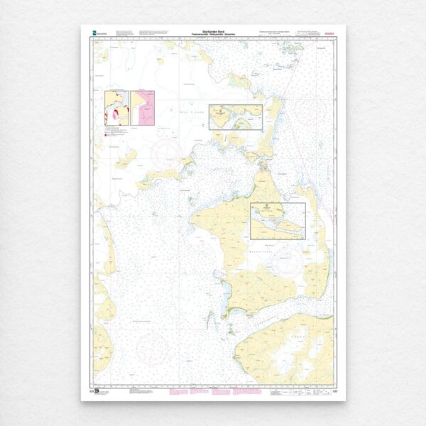 Kartverket – Svalbardkart 533 Storfjorden. Freemansundet – Heleysundet – Sørporten