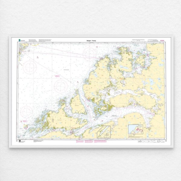 Kartverket - hovedkart 68: Steigen – Sagfjorden – Tranøy - Image 3