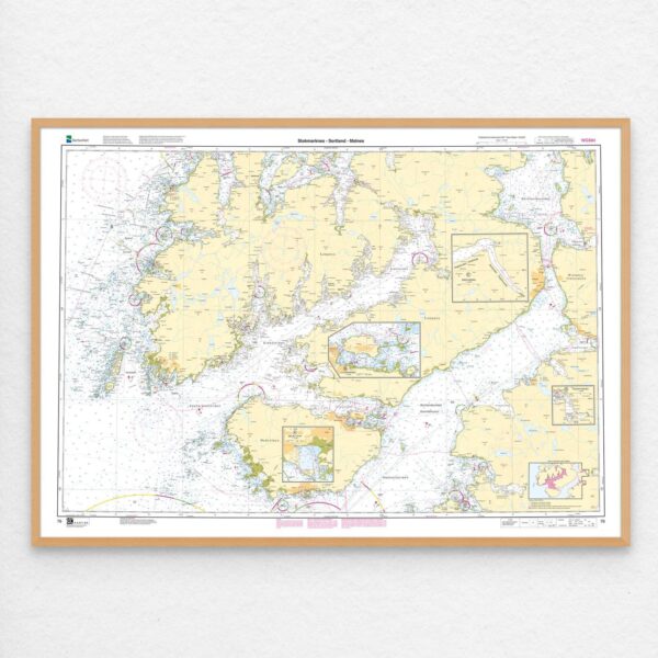 Kartverket - hovedkart 76: Stokmarknes – Sortland – Malnes - Image 2