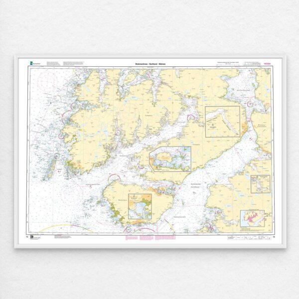 Kartverket - hovedkart 76: Stokmarknes – Sortland – Malnes - Image 3