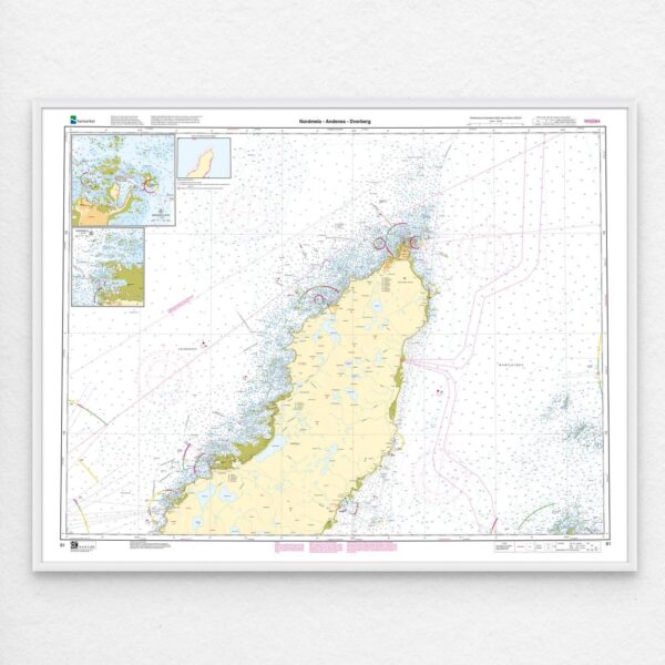 Kartverket - hovedkart 81: Nordmela – Andenes – Dverberg - Image 2