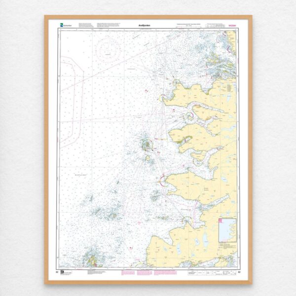 Kartverket - hovedkart 82: Andfjorden - Image 2