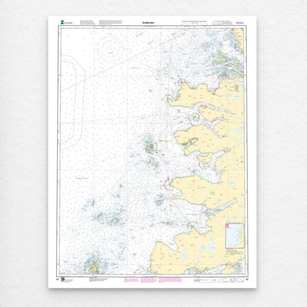Kartverket - hovedkart 82: Andfjorden