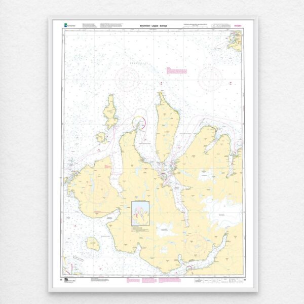 Kartverket – hovedkart 95: Brynnilen – Loppa – Sørøya - Image 2