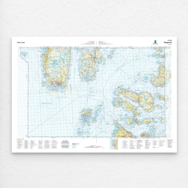 Kartverket - landkart (N50): 017S Haugesund