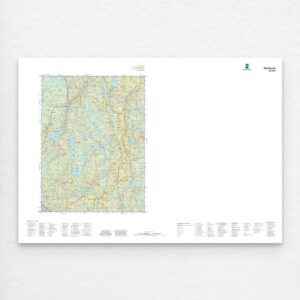 Kartverket - landkart (N50): 036S Skotterud
