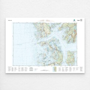 Kartverket - landkart (N50): 037S Bergen – Sotra