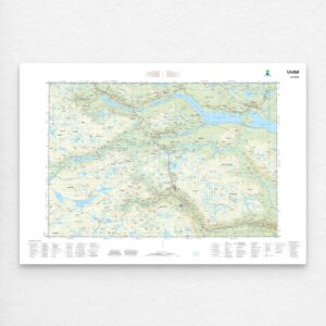 Kartverket - landkart (N50): 042N Uvdal
