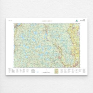Kartverket - landkart (N50): 045S Oslo Nordmark