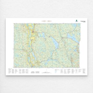 Kartverket - landkart (N50): 047N Kongsvinger