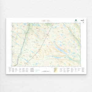 Kartverket - landkart (N50): 143S Saltfjellet