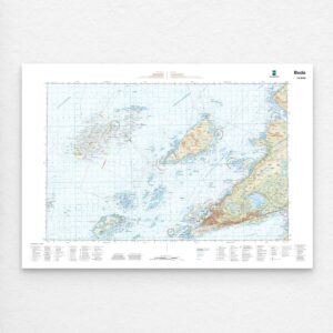 Kartverket - landkart (N50): 145N Bodø