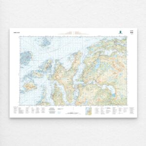 Kartverket - landkart (N50): 145S Bodø