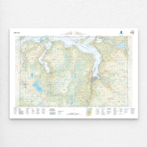 Kartverket - landkart (N50): 146S Fauske