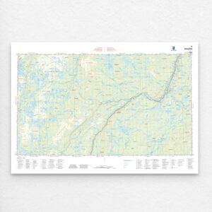 Kartverket - landkart (N50): 168N Anárjohka