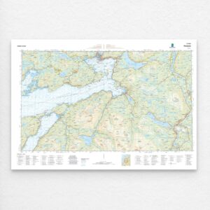 Kartverket - landkart (N50): 171S Finnsnes