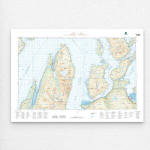 Kartverket - landkart (N50): 183N Lyngen